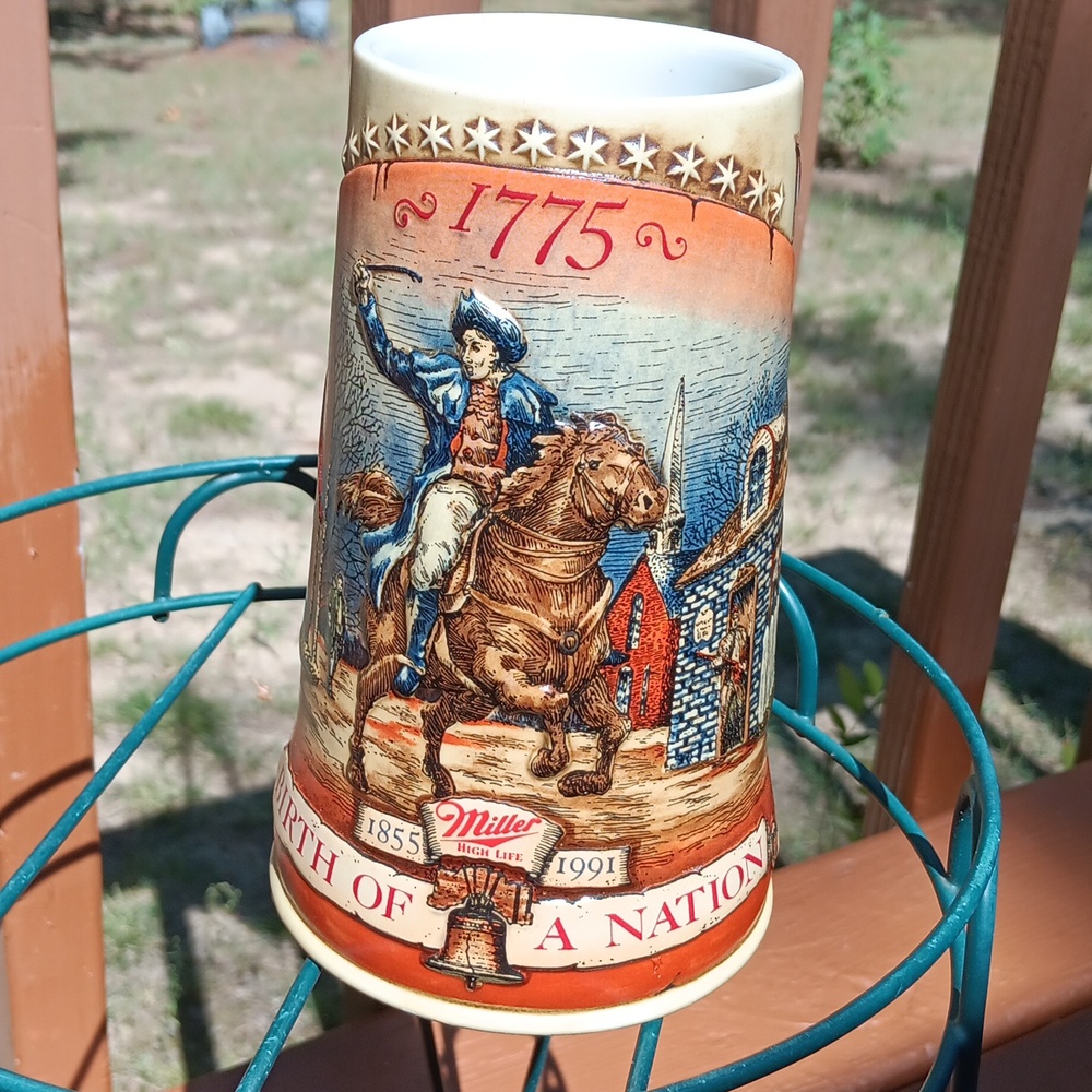 Miller high life stein.